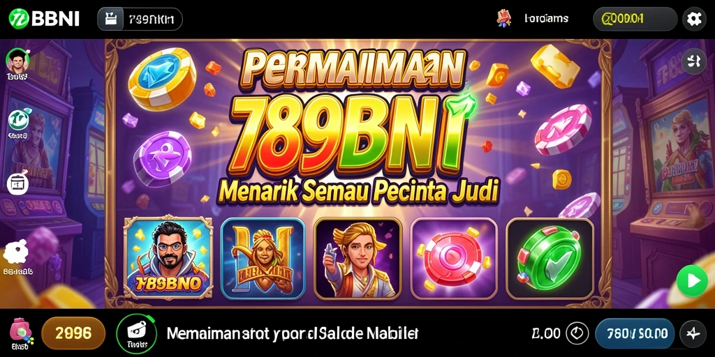 Screenshot gameplay 789BNI yang menampilkan keseruan bermain Slot.