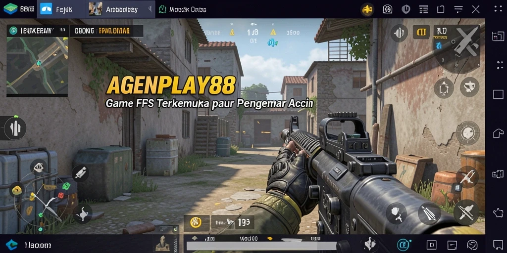Tampilan gameplay dinamis dan aksi mendebarkan di AGENPLAY88.