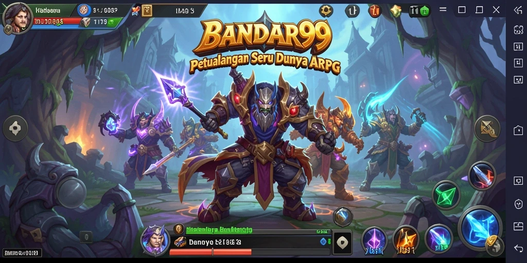 Tampilkan maksimum potensi karakter dalam gameplay ARPG BANDAR99.