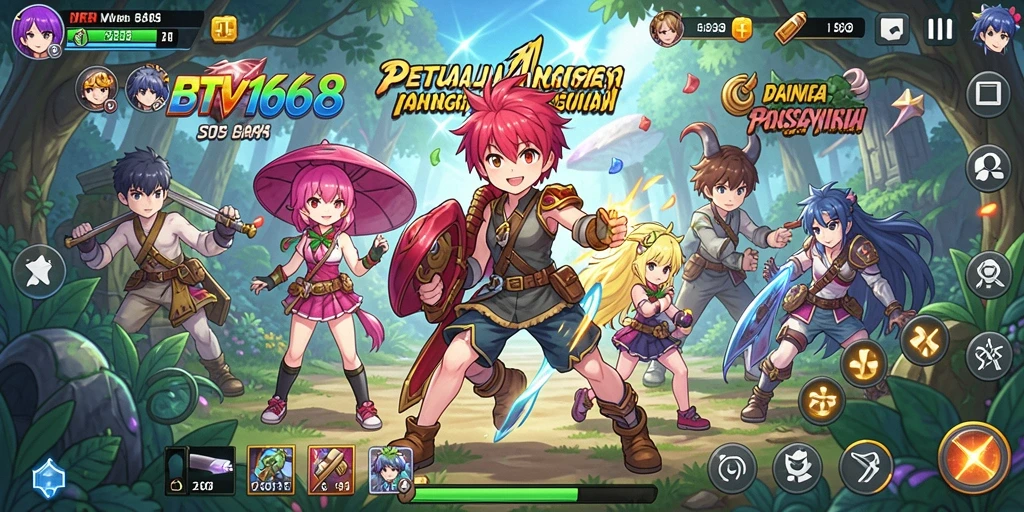 Tampilan gameplay BTV168 yang menakjubkan dan menarik.
