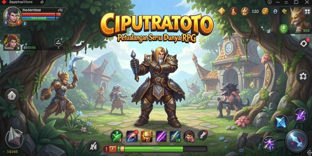 Tampilan gameplay seru dan tantangan di dunia RPG.