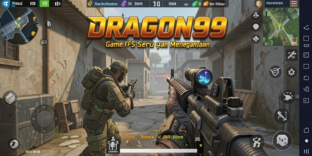 Tampilan gameplay seru dalam DRAGON99 yang menegangkan.