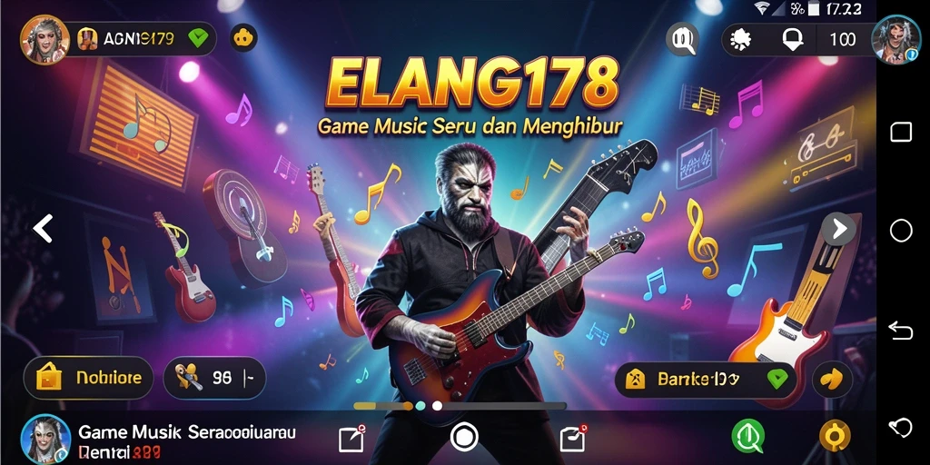 Tampilan gameplay ELANG178 yang penuh warna dan menarik.