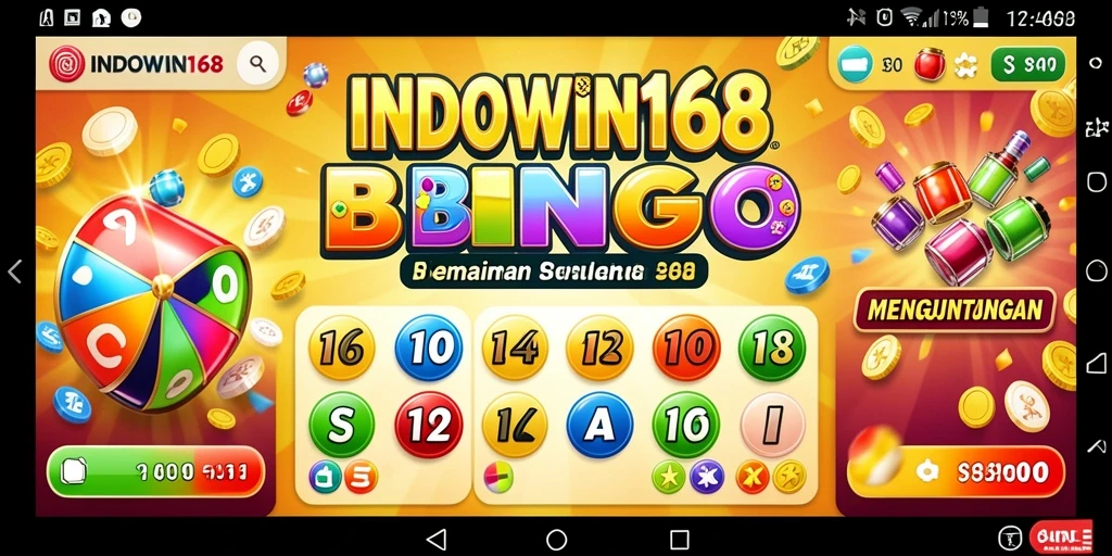 Tampilan gameplay menarik dari INDOWIN168 dengan elemen Bingo.