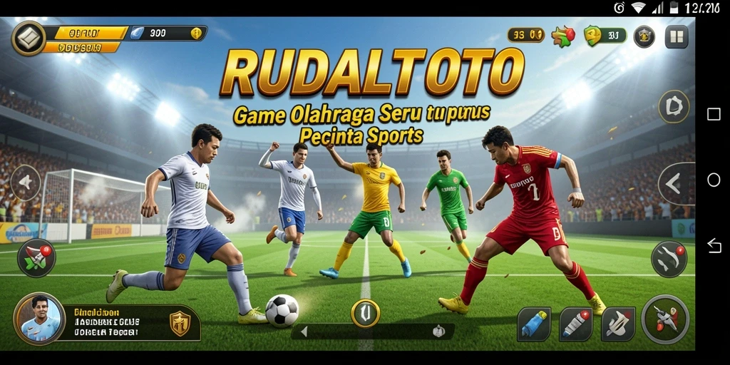 Tampilan menarik dari gameplay RUDALTOTO yang penuh aksi olahraga.