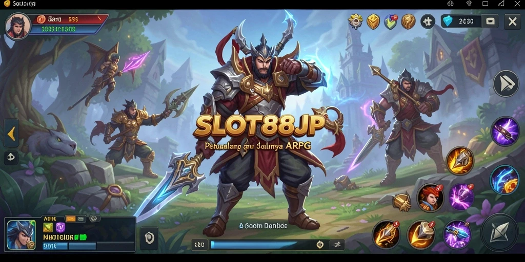 Menampilkan gameplay menakjubkan dari SLOT88JP dalam dunia ARPG.