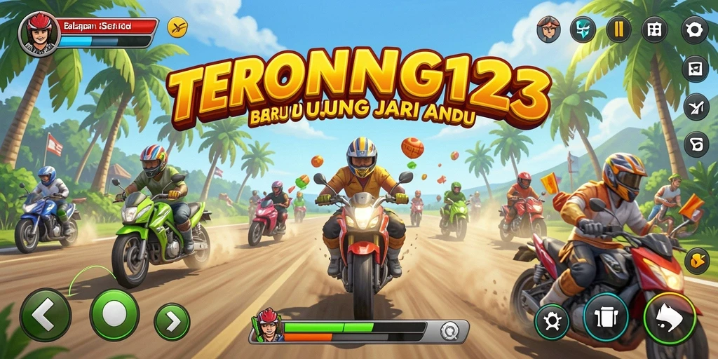 Gameplay balapan yang intens dan grafis memukau di TERONG123.