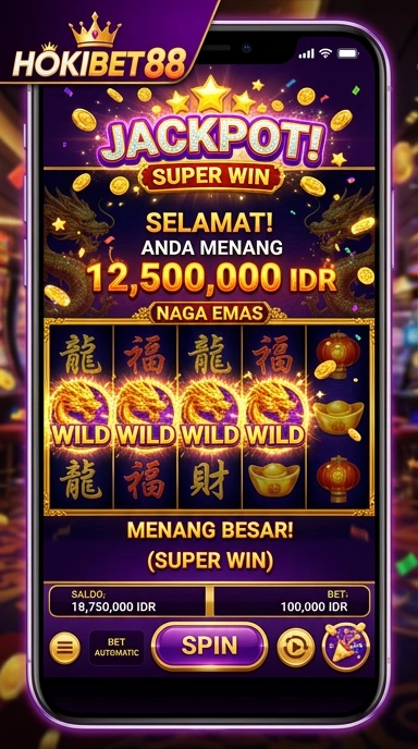 Proses pengunduhan aplikasi di Hokibet yang cepat dan efisien.